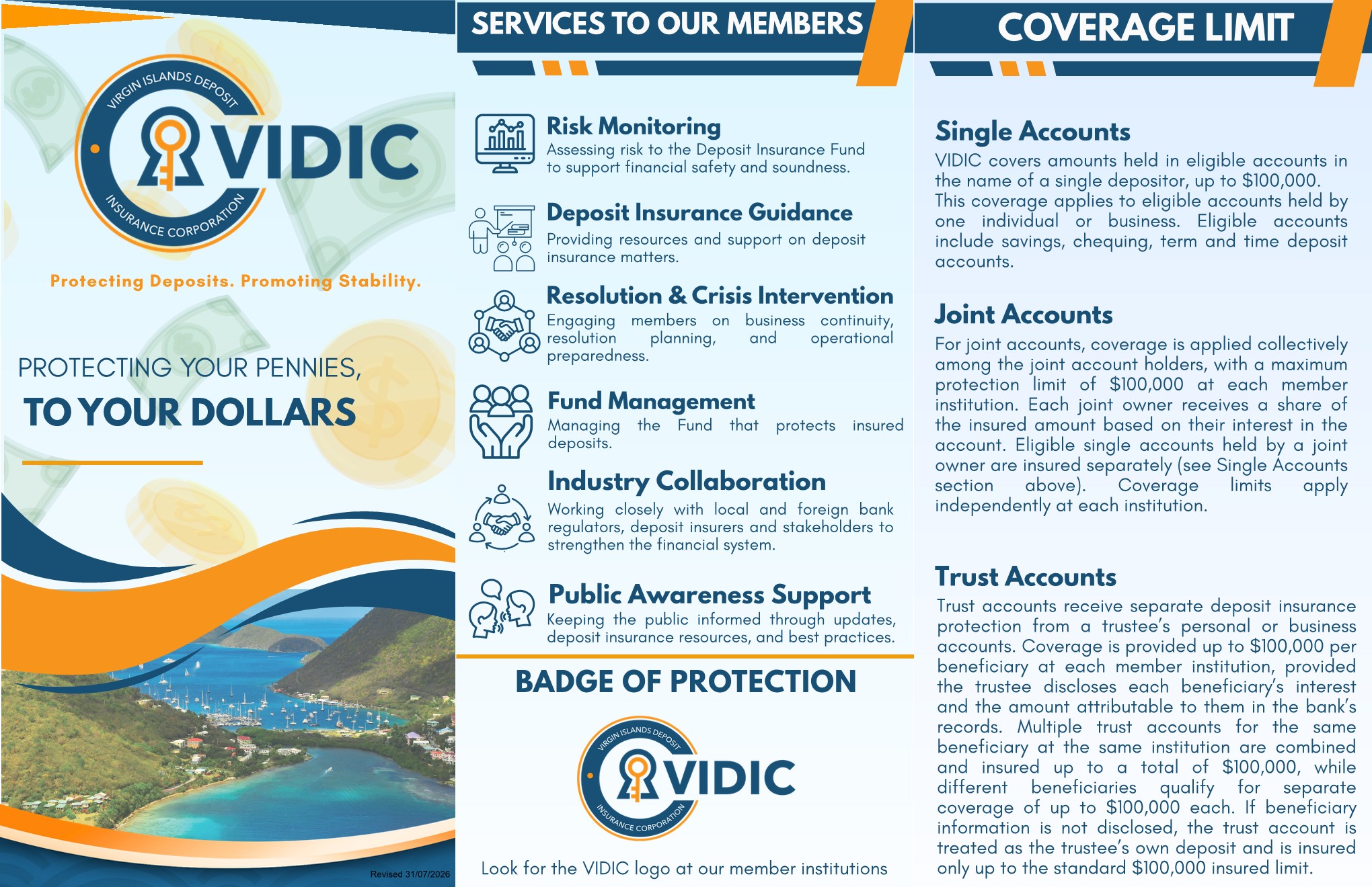 Cover — Protecting your pennies, to your dollars